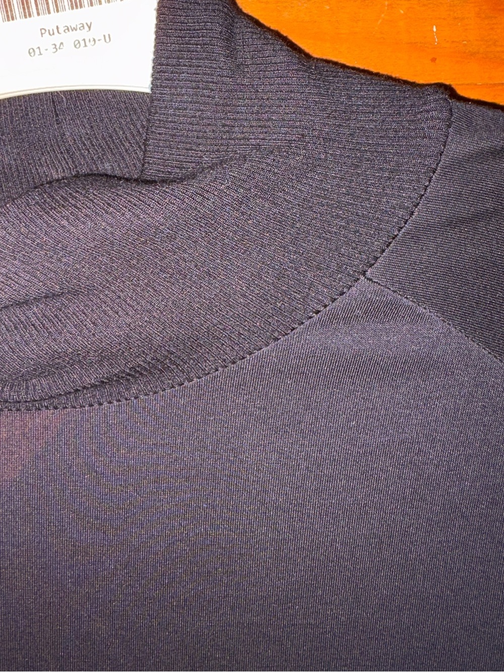 Rag & bone Black Long-Sleeve Turtleneck Midi Dress size large - Picture 12 of 12